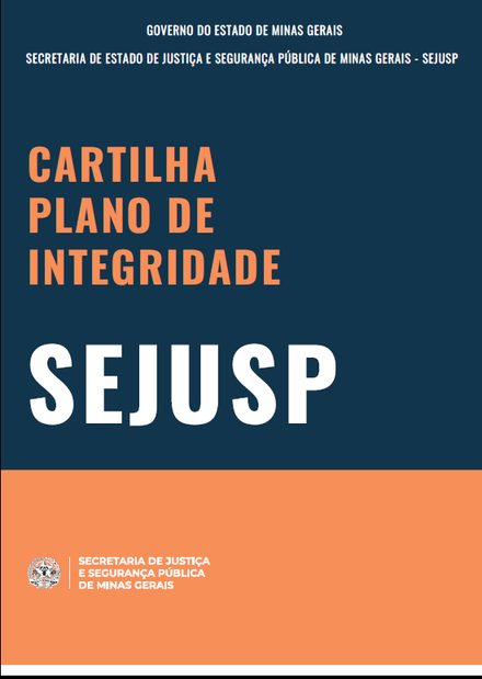 Cartilha do Plano de Integridade SEJUSP